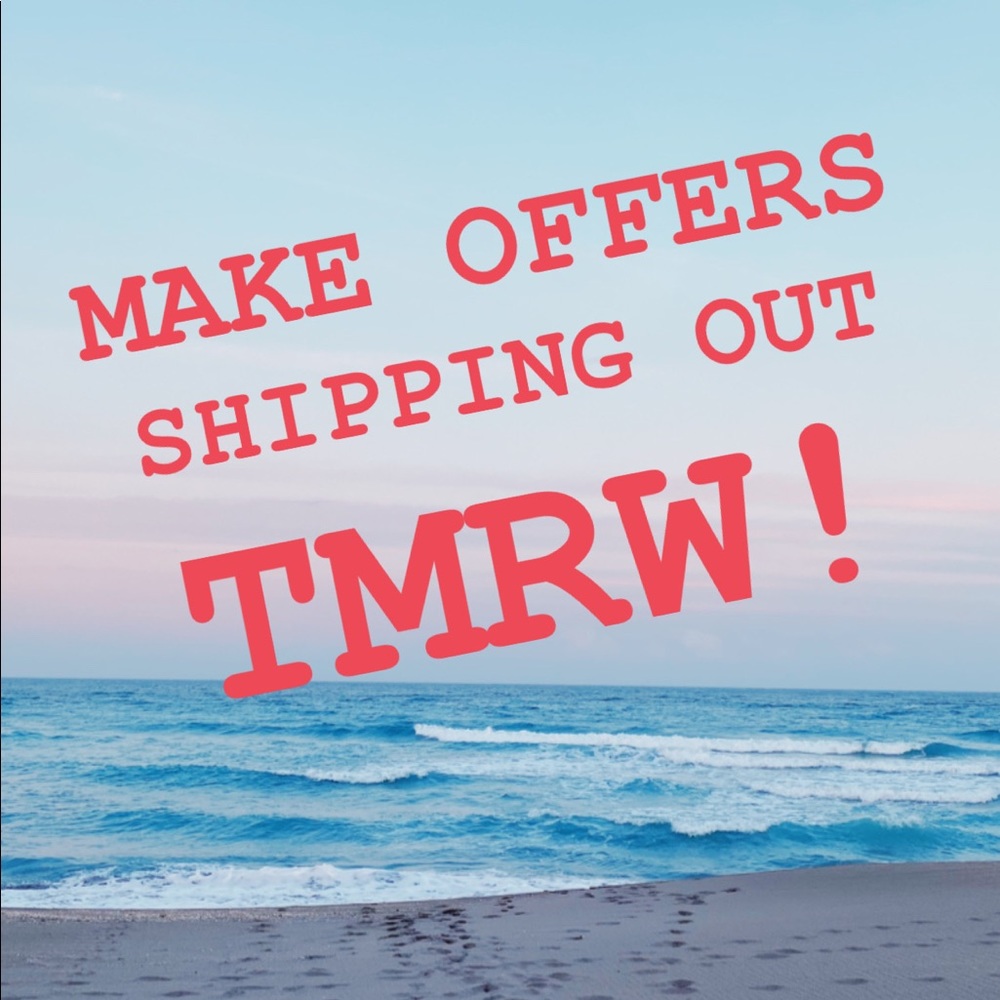 Shipping orders tmrw!!!